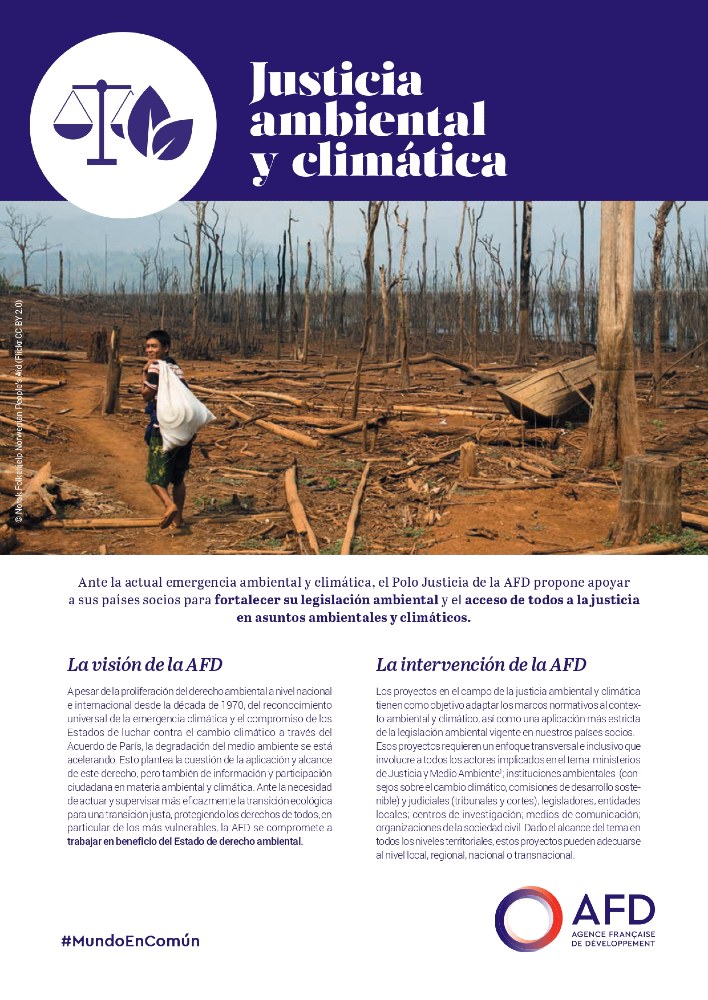 La AFD y la justicia ambiental y climática